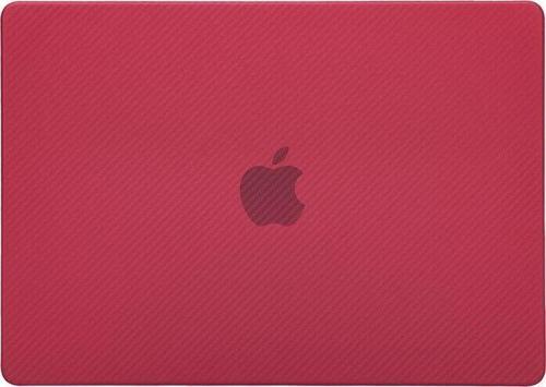 MacBook Air M1 A2337 A2179 A1932 Karbon Fiber Görünümlü Kılıf Kapak Koruma