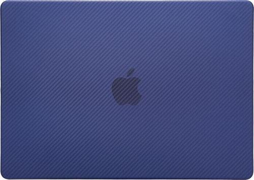 MacBook Air M1 A2337 A2179 A1932 Karbon Fiber Görünümlü Kılıf Kapak Koruma