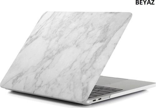 Apple MacBook Pro 13 2016 A1706/A1708 Mermer Desenli Kılıf Kapak