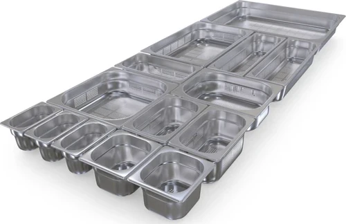 6006003 Delikli Gastronom Küvet 2/4-40