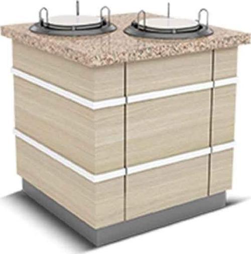 GLT.TD.02 Galata Tabak Dispenseri Nötr 2 Tabak 110x90x90 cm