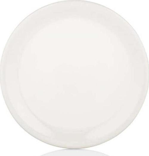 ZT-23-DZ Zest 23 CM DÜZ TABAK-beyaz porselen 12 Adet