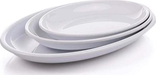 AB-14 Termoset Kırılmaz-Teşhir Oval 2-29x40 cm 15 Adet