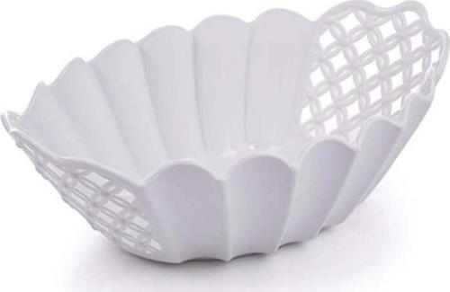 K-49 Termoset Kırılmaz-Oval Ekmek Sepeti-21x32 cm 12 Adet