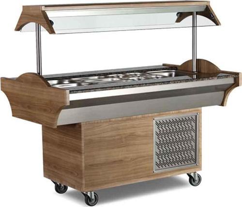 EMP.SB.04 Soğutmalı Salat Bar 4X1/1 GN 150x89x137 cm