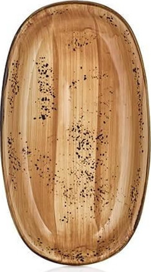 - Zest - ZT-24-OV - Oval Tabak - 24 cm - Vintage 12 Adet