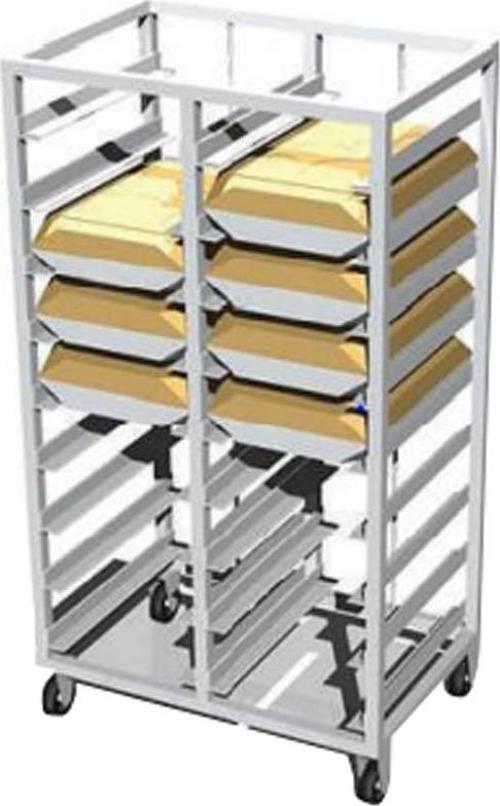ATAT-3753-/-18 Tepsi Taşıma Arabaları - 18 Termotray Tepsi