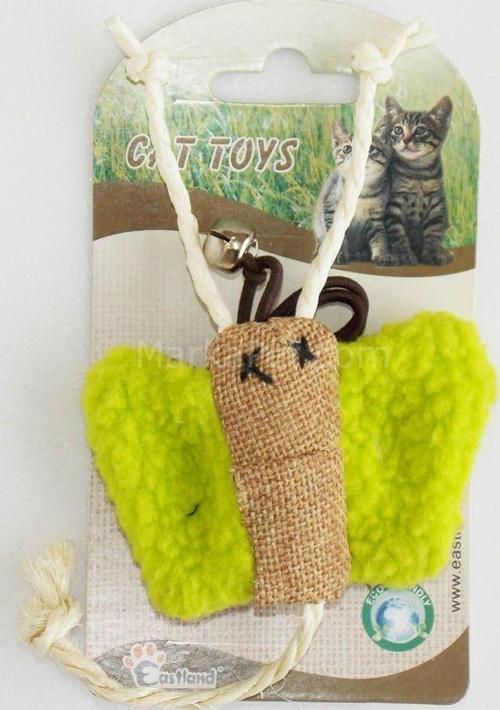 Peluş Kedi Oyuncağı Kelebek