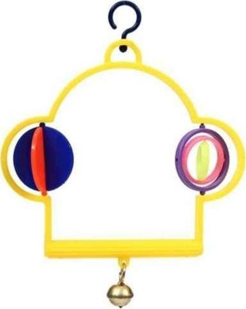 Fırfırlı Zilli Askılı Kuş Oyuncağı 12*14 cm