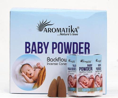 Baby Powder Bebek Pudrası Kokulu 10 Adet Geri Akış Tütsü