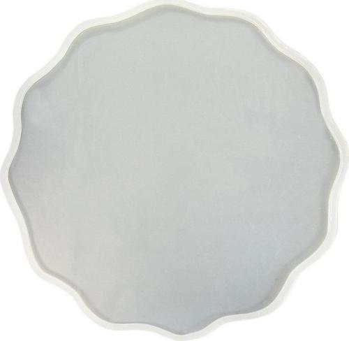 Epoksi Silikon Kalıp YERLİ Dalgalı Nişan ve Söz Tepsi Kalıbı 29 CM