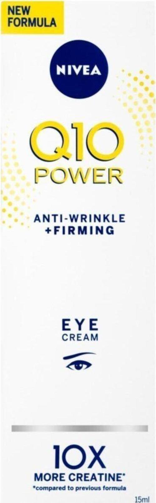 Nıvea Q 10 Power Kırışık Karşıtı + Sıkılaştırıcı Göz Bakım Kremi 10X Daha Fazla Kreatin 15 Ml.