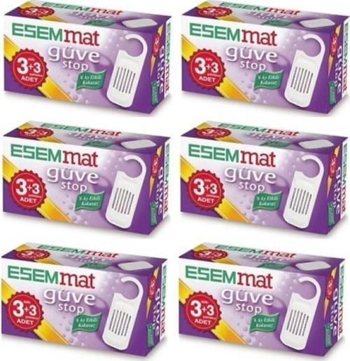 Güve Stop (3 Askı+3 Çekmece) 6'Lı Paket