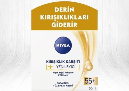 Kırışıklık Karşıtı Krem 55 Yaş Üstü 50 Ml