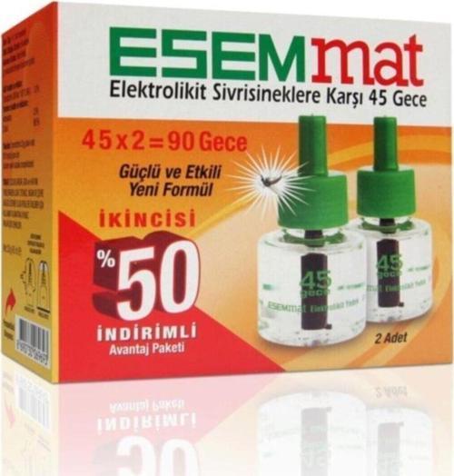 Elektrolikit Yedek ( 45+45 Gece ) 2'Li Paket.
