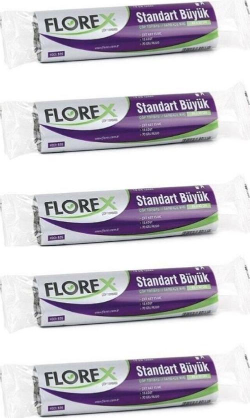 Büyük Boy Çöp Torbası 5 Rulo