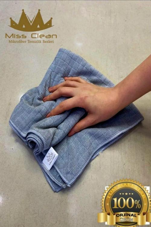 ( 1 Adet ) Sıkılması En Rahat Büyük Boy Mikrofiber Yer Bezi 50*70 Cm