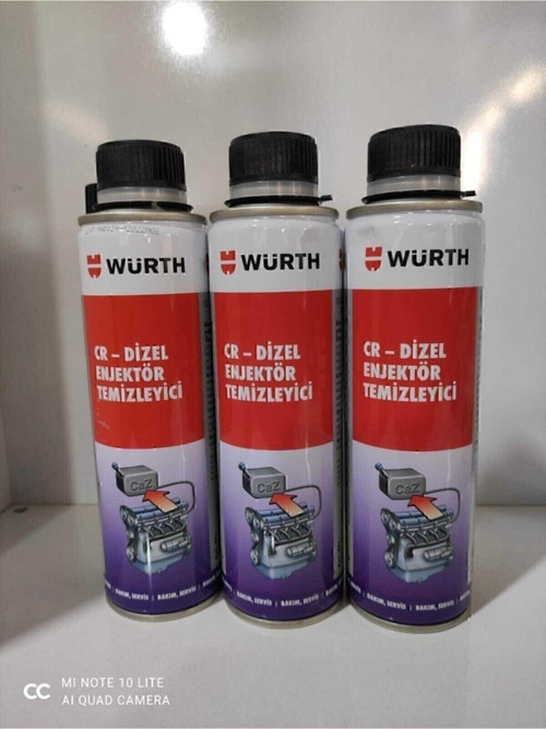 Dizel Enjektör Temizleyici 300 Ml 3 Adet