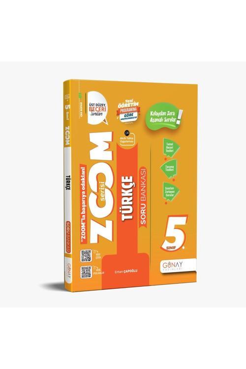 5. Sınıf ZOOM Serisi Türkçe Soru Bankası 2024-2025 (Yeni Müfredata Uyumlu)