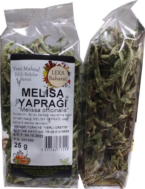 Melisa Yaprağı Limon Kokulu 25 G