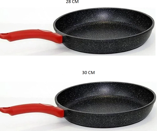 Elit 28-30 cm Granit Döküm Tava SETİ