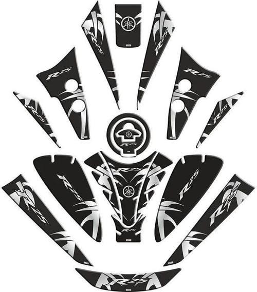 Tank Pad Set 007 Yamaha R25 2019-2024