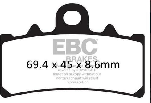 Fren Balatası Sinter Fa606hh Bmw G310 R/gs  Ktm 200 250 390 Duke Bajaj Domınar 250 2020 305