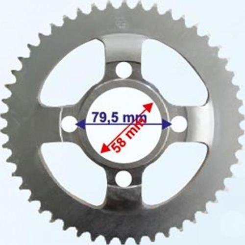 Mondıal Arka Dişli 50t İç 58 Mm Mondıal X-treme Max 150 200 Cross (428 Zincir İçin)