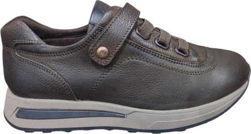 D24KA-3255 CIRTLI ORTOPEDİK DERİ KADIN AYAKKABI