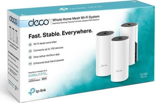 Tp-lınk Deco M4 1200mbps Mesh Wı-fı Sistemi (üçlü)