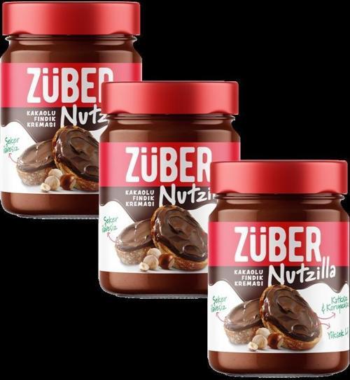 Nutzilla Fındık Kreması Kakaolu 315g X 3 Adet