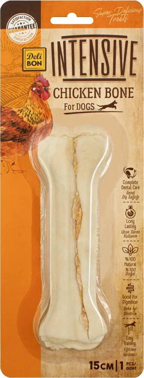 İntensive Tavuklu Kemik 15Cm 1 li Paket