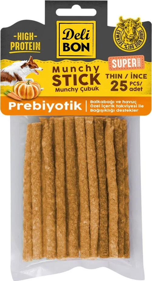 Super Munchy Çubuk Prebiyotik İnce 25 Adet