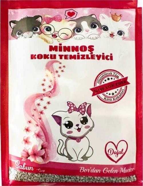 Minnoş Kedi Kumu Koku Temizleyici 25 gr Sabun Kokulu