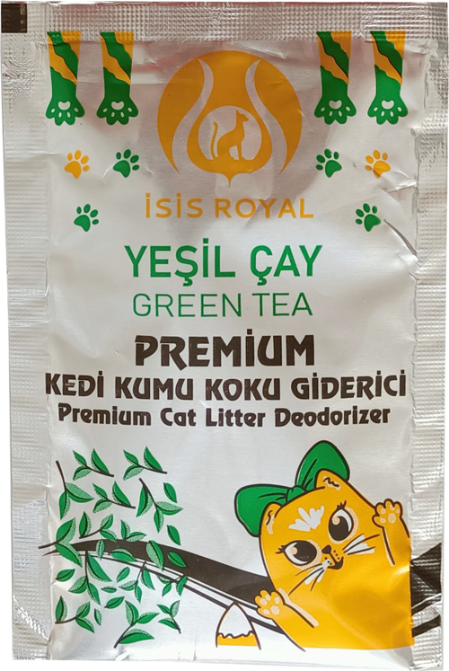Kedi Kumu Koku Giderici 25 gr Yeşil Çay Kokulu