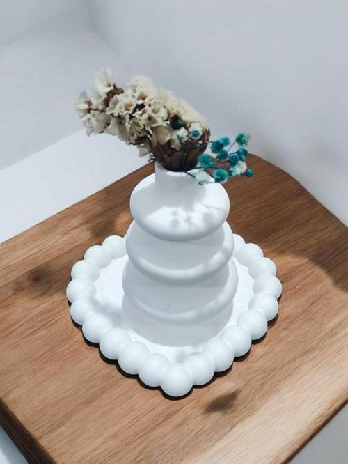 AYD Sunum Tabağı Takılık Süslük Dekoratif  Vazo & Biblo Kokulu Mum&Şamdan  %100 Soya Wax & Taş Tozu