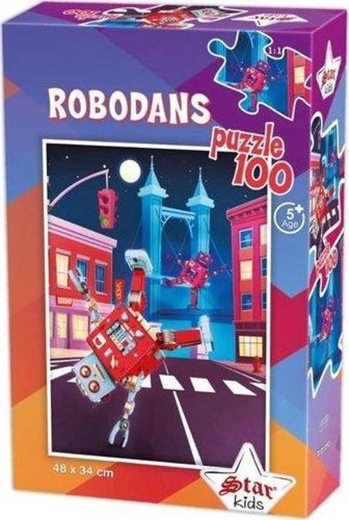 Robodans 100 Parça Puzzle