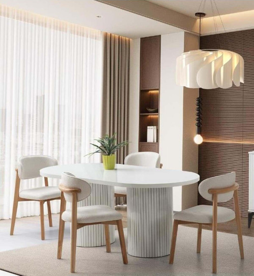 Artem Yemek Masası + 4 Sandalye - Mdf - Aytaşı