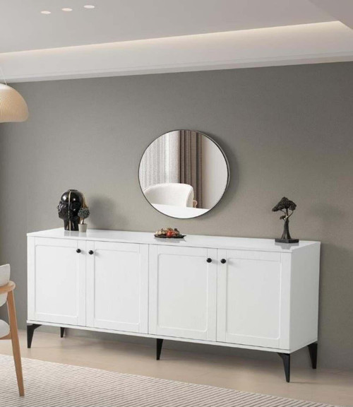 Herme Aynalı Konsol - %100 Mdf - Aytaşı