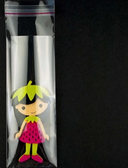 ŞEFFAF BANTLI POŞET (14X30) OPP 3000 adet