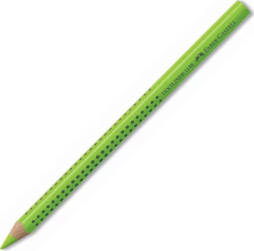 FABER-CASTELL AHŞAP GÖVDE FOSFORLU KALEM YEŞİL (114863)