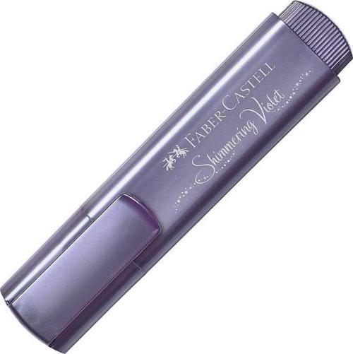 Faber-Castell Fosforlu Kalem 46 Metalik Mor