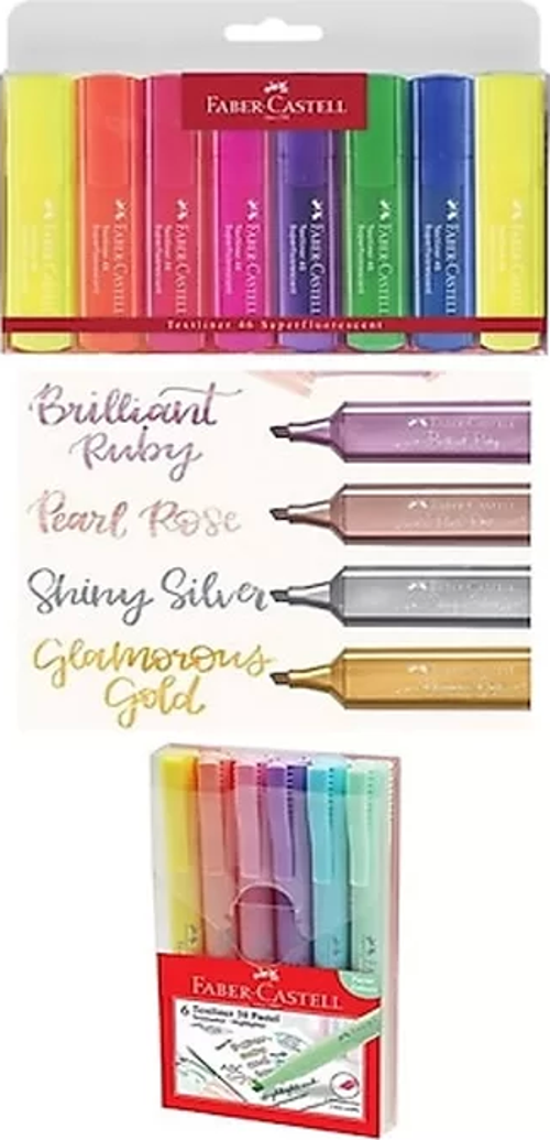 FABER-CASTELL FOSFORLU KALEM ÖZEL SETİ 18 RENK (5030000003)