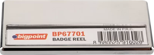 BP677 Metal Mıknatıslı İsimlik Silver