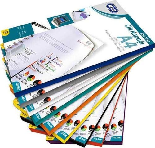 Mas Cilt Kapağı Plastik A4 100'lü Siyah