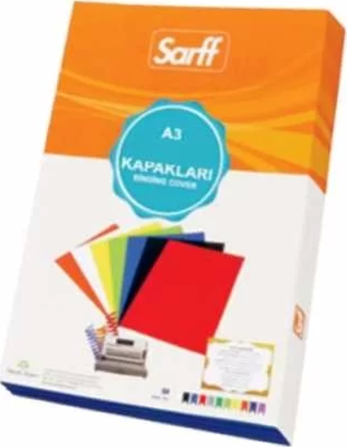 A3 PVC Şeffaf Cilt Kapağı (100 lü Paket)