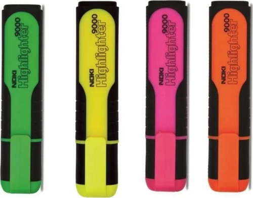 Fosforlu Kalem Sarı Yeşil Turuncu Pembe  4 lü Paket