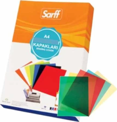 A4 PVC Buzlu Şeffaf Cilt Kapağı (100 lü Paket)
