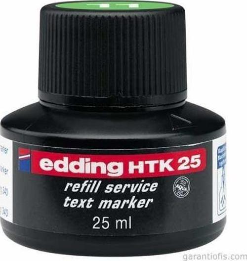 HTK 25 Yeşil Fosforlu Kalem Yedek Mürekkebi