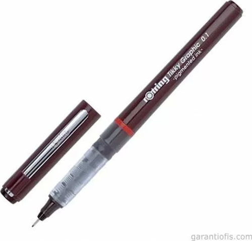 Tikky 0,1 mm Grafik Kalemi Fiber Uçlu